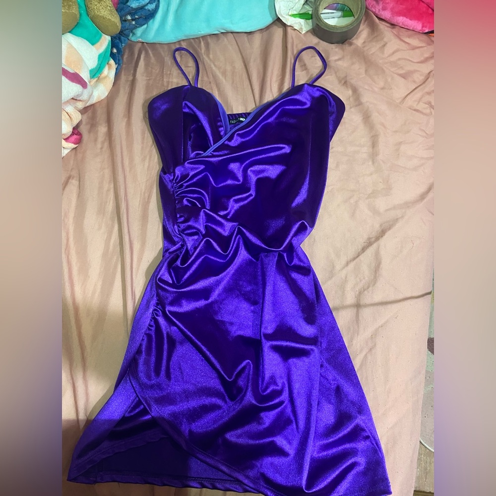 FashionNova Satin Dress